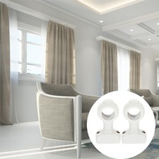 2 Pcs Wood Curtain Pole