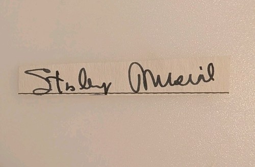 Stan musial autograph 100 - stan,