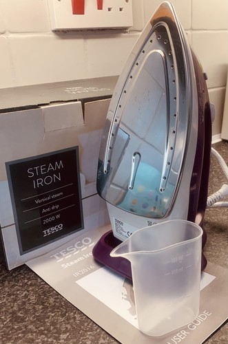 Tesco ir2016 steam iron - ir2016,