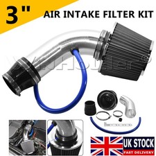 Universal 3'' Car Inlet Cold Air Intake Filter Induction Kit Hose Pipe System~~