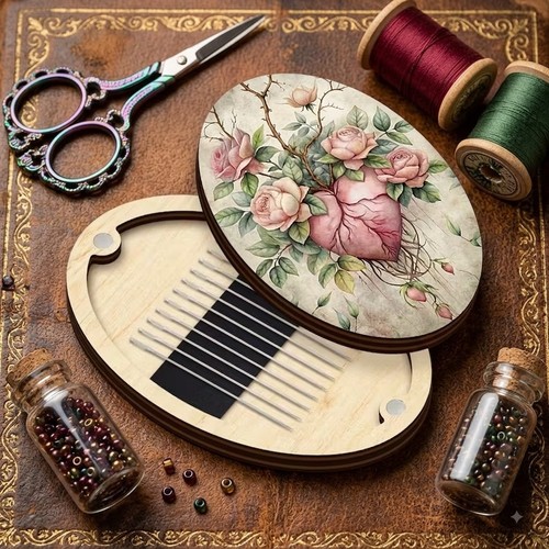 Elegant wooden magnetic needle - magnetic,