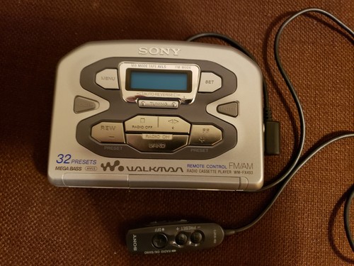 Sony fx493 stereo radio - wm-fx493,