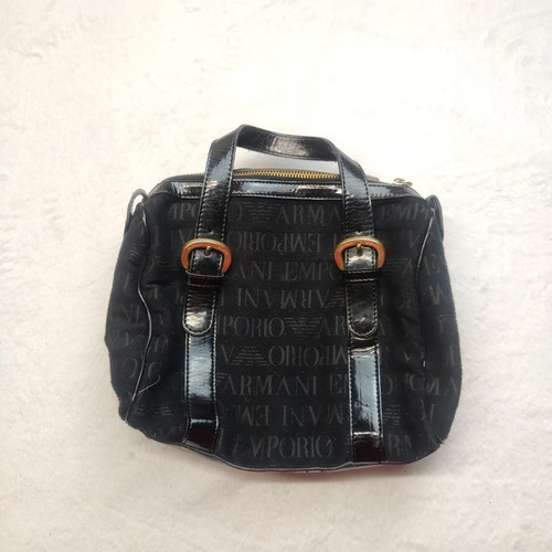 Emporio armani black leather - emporio,