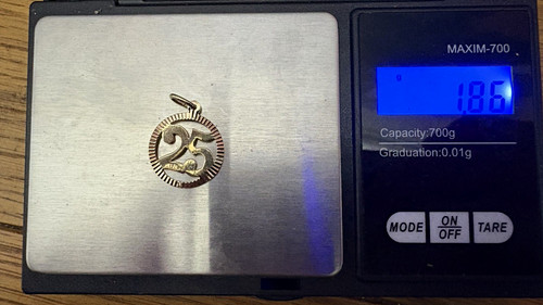 9ct yellow gold - gold, round