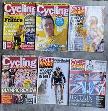 Bradley Wiggins Tour De France Olympic Review Cycling Magazine Collection X6