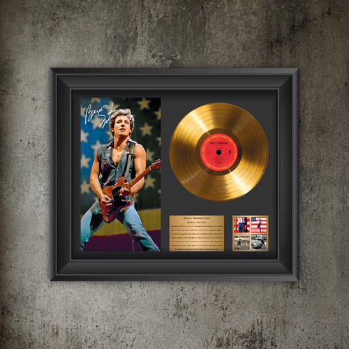 Bruce springsteen gold record - bruce,