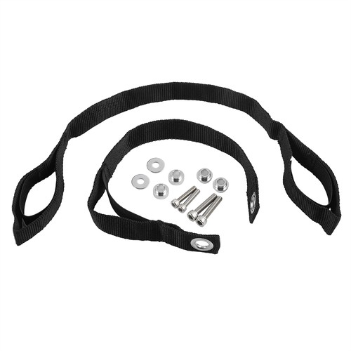 Front rear fender pull straps - rear,