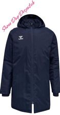 FOOTBALL HUMMEL CORE XK BENCH LONG BLUE JACKET