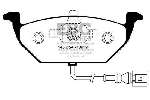 Ebc yellowstuff front - ebc, brake