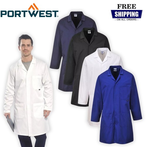 Portwest unisex doctor lab - unisex,