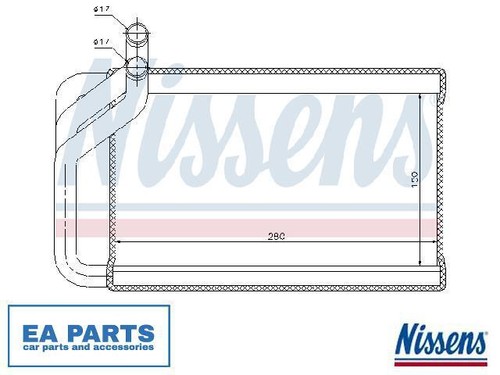 Heat exchanger interior - exchanger,,