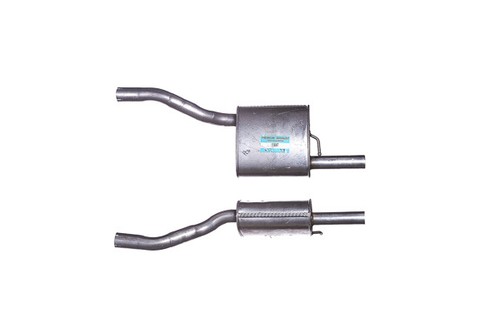 Exhaust silencer tail - exhaust, for