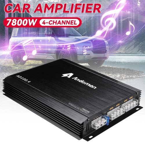 7800w 4ch car power - 4ch, amplifier
