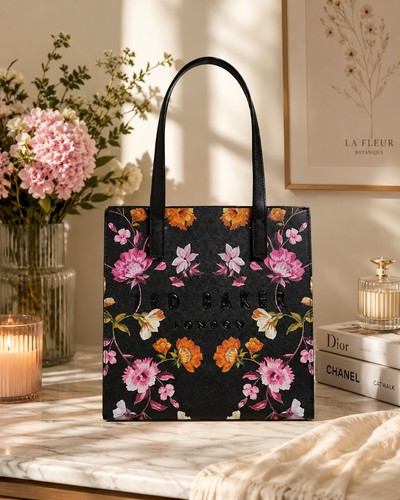 Ted baker floral - tote, bag