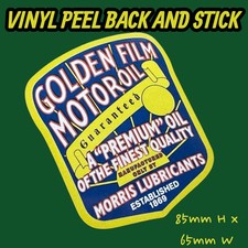 Golden Film Motor Oil Vintage