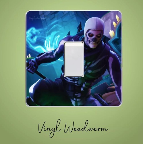 Fortnite light switch vinyl - fortnite,