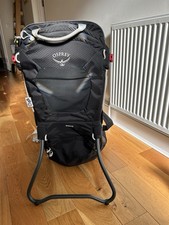 Osprey Poco Child Carrier with Raincover and Sunscreen Grey