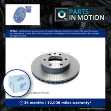 2x Brake Discs Pair Vented