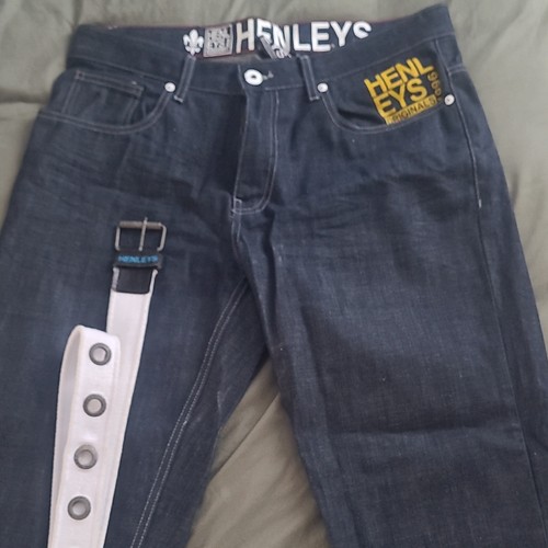 Henleys men jeans w34 l32 - men's,