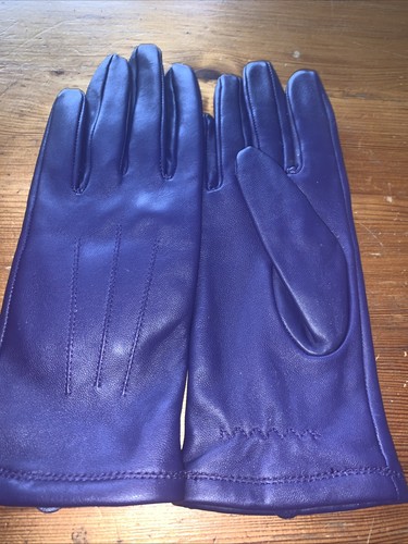 Ladies small purple - small, leather