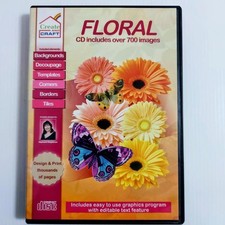 FLORAL Create and Craft CD