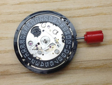 Seiko 4R36 (NH36) Automatic Watch Movement –  N.O.S - Black Date Wheel