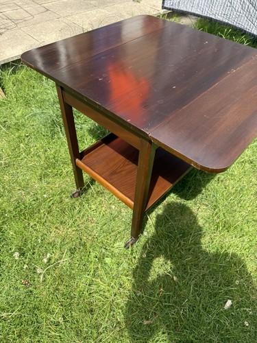Vintage tea trolley drop - trolley, leaf