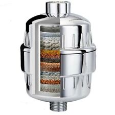 Universal 15 Stages Shower Head Filter Softener Hard Water Purifier Cartridge AA