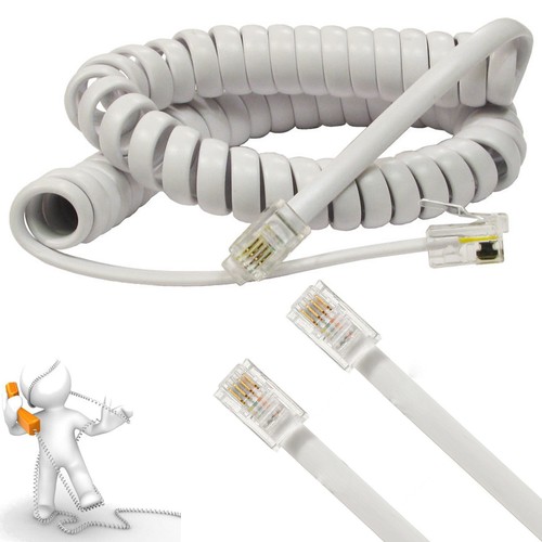 Metre telephone handset - 2m,