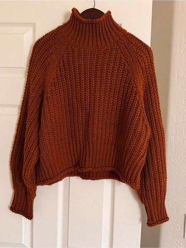 Chunky knit mock neck - chunky,