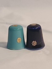 Vtg Limoges Thimble x 2 Hand