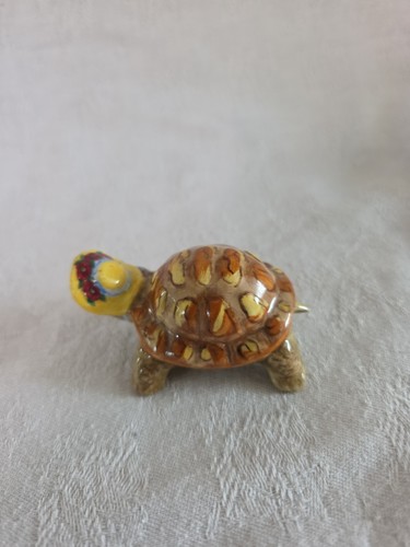 Vintage ceramic tortoise - ceramic,