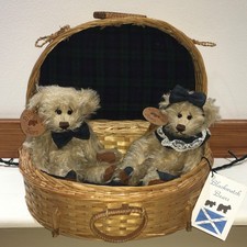 Artist Mohair Bears The Twins