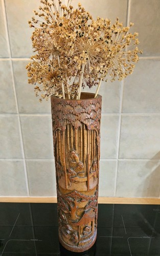 Vintage chinese hand carved - vintage, hand-carved