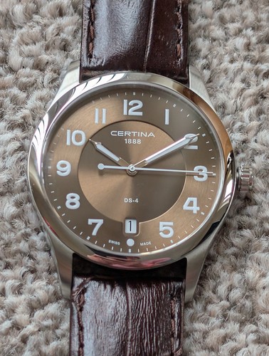 Certina 37mm mens watch - certina,