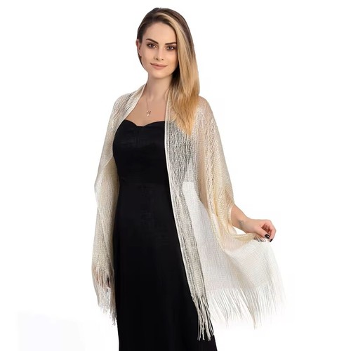 Sparkly shawl wrap - sparkly, women