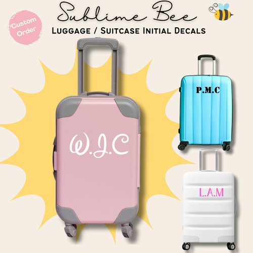 Personalised suitcase luggage - suitcase,