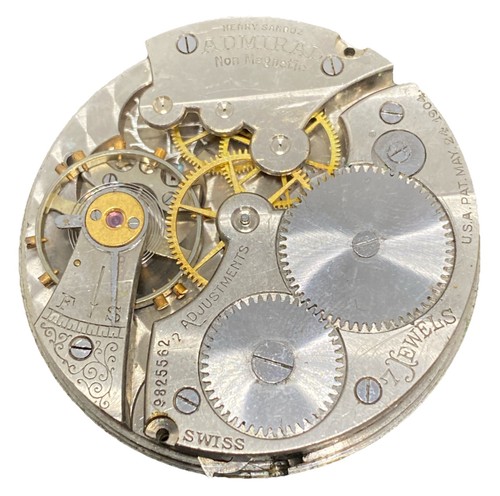 Admiral pocket watch movement - watch,