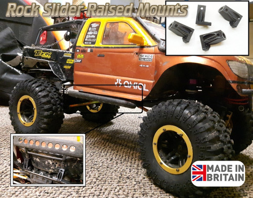Raised rock slider mounts - rock,