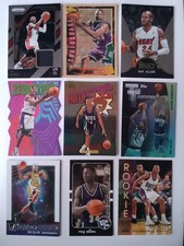 Ray Allen Topps Panini Skybox