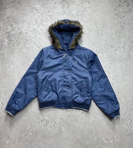 Kangol faux fur hood bomber - fur,