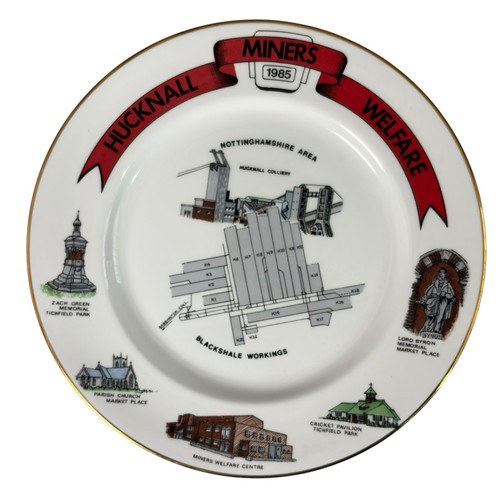 Hucknall colliery miners - colliery,