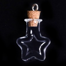 10 Pcs Mini Empty Glass Bottle