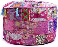 Indian Handmade Vintage Pouf