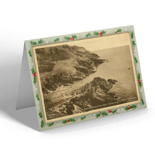 Christmas card vintage - vintage,