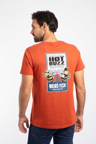 Weird fish hot - back, print