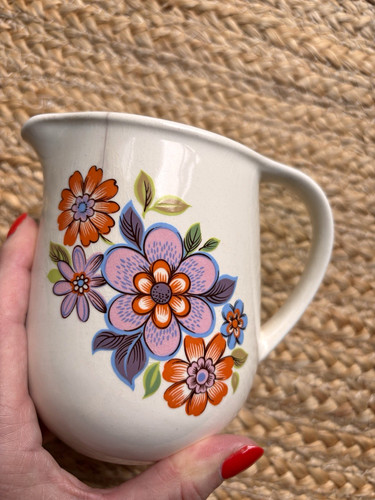 Vintage romanian floral - vintage,