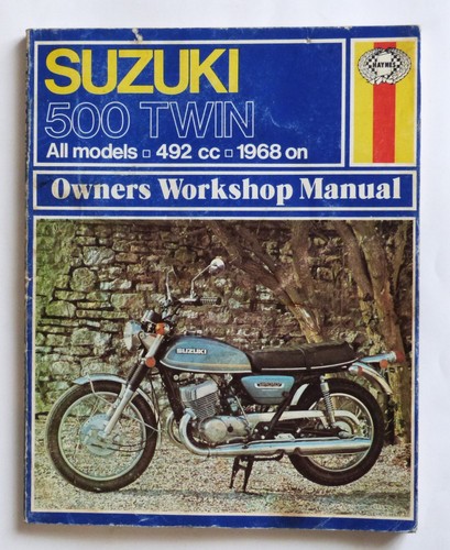 Suzuki 500 twin haynes owners - suzuki,
