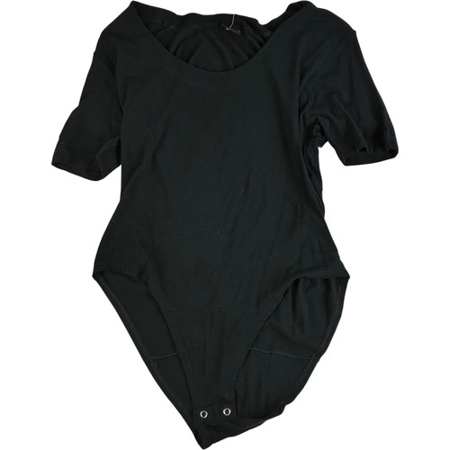 Gianini black bodysuit viscose - gianini,