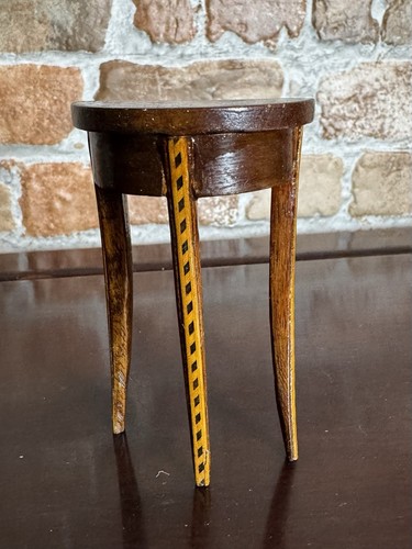 Vintage miniature half - miniature, half-moon